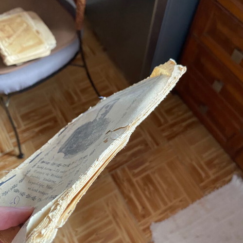 Historical Greek pamphlet "Η Καταστροφή το Υέτεμ" used, Athens 1900