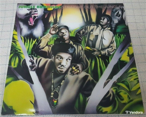  Jungle Brothers – Straight Out The Jungle LP Germany 1988'