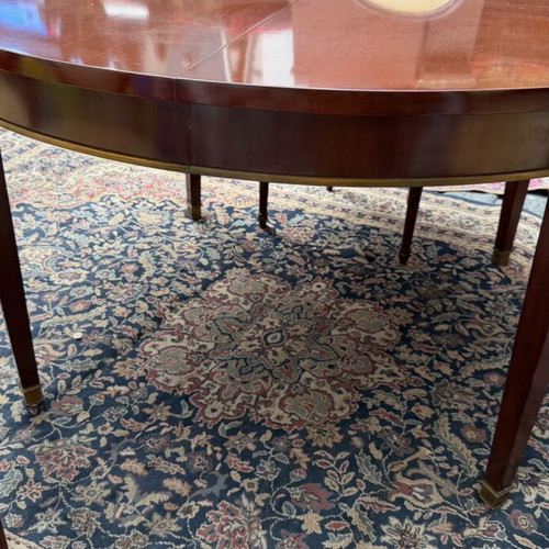 Saridis Extendable Dining Table with 8 Chairs like new