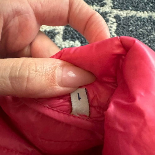 Moncler puffer pink size 1 like new