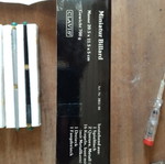 Miniature billiard used
