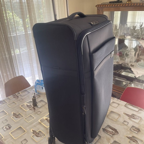 Samsonite large suitcase 73cm dark blue like new