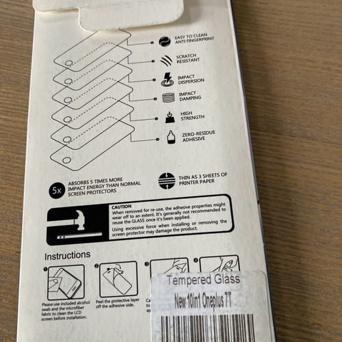 OnePlus 7T Tempered Glass new