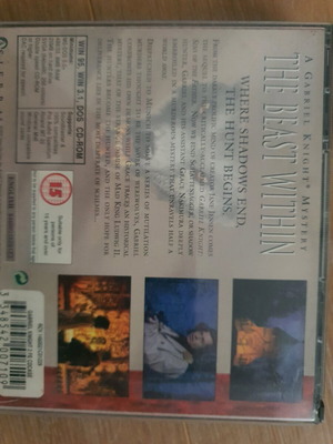The Beast Within Gabriel Knight PC μεταχειρισμένο, Windows 3/DOS