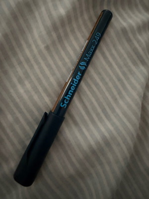 Schneider Maxx 249 pen for banknote authenticity