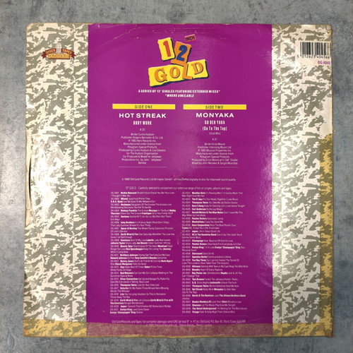 Hot Streak Monyaka Body Work Go Deh Yaka 12" Vinyl Maxi Single used