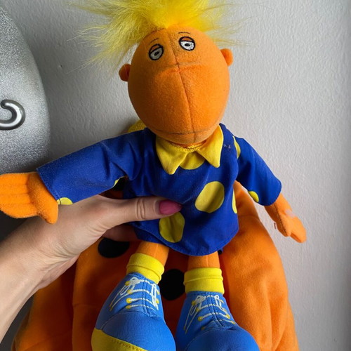 Tweenies Jake Puppet Plush Backpack 1998/1999 used, British TV show
