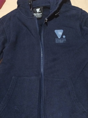 Boy's jacket 10 years like new, 100% cotton, blue