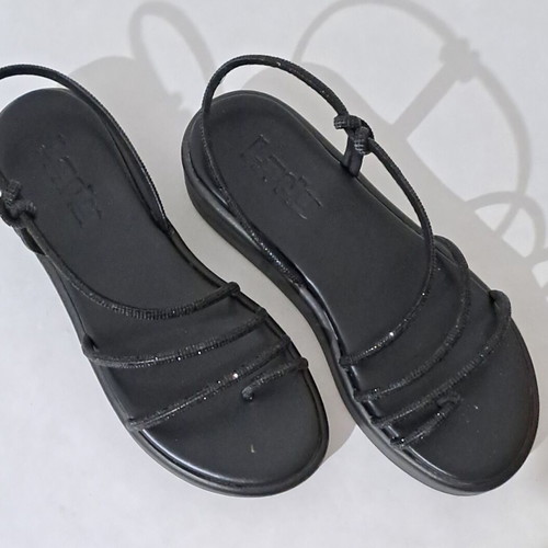 Lady Shoes Women's sandals new, size 38, black