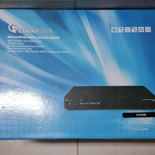 Clarke-Tech ET9000 Enigma 2 HD receiver used