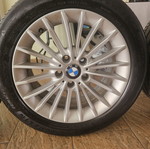 BMW wheel and tire set, 225/50/17