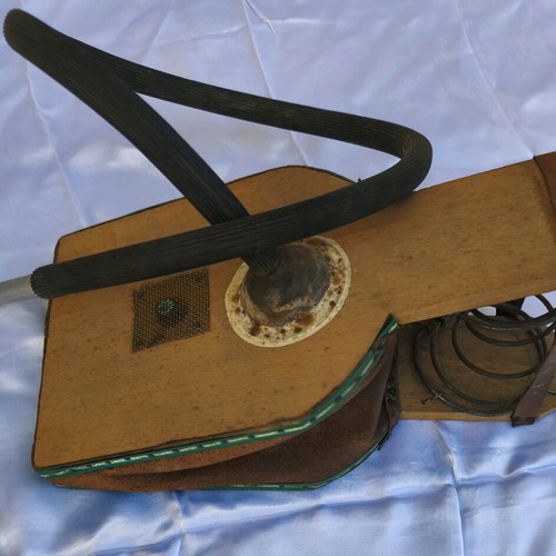 Old wooden bellows like new
