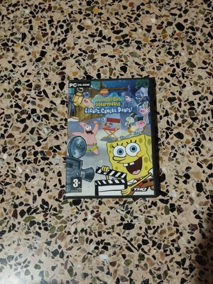 SpongeBob SquarePants Lights Camera Pants PC CD-ROM like new
