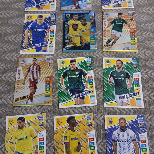Panini 2023 used stickers with box