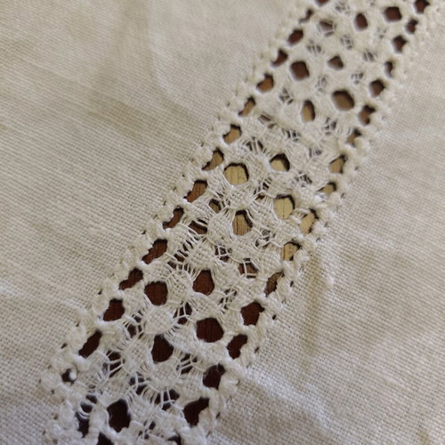 Linen tablecloth like new 165x240