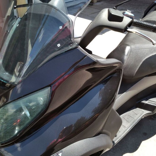 Piaggio MP3 400 μεταχειρισμένο με μπαγκαζιέρα, συναγερμό και καινούργια λάστιχα