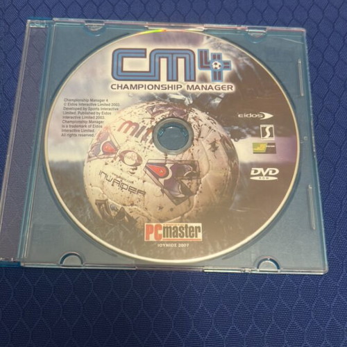 Championship Manager PC game like new