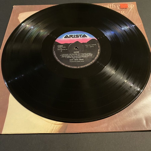 Patti Smith Group Easter Greek pressing vinyl LP
