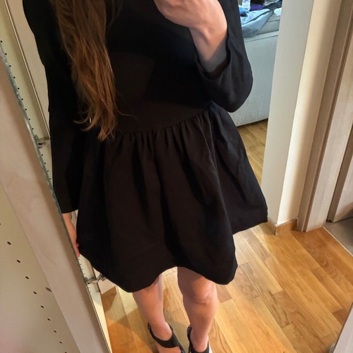 Madame ShouShou Giacomo Facco black dress size Small like new