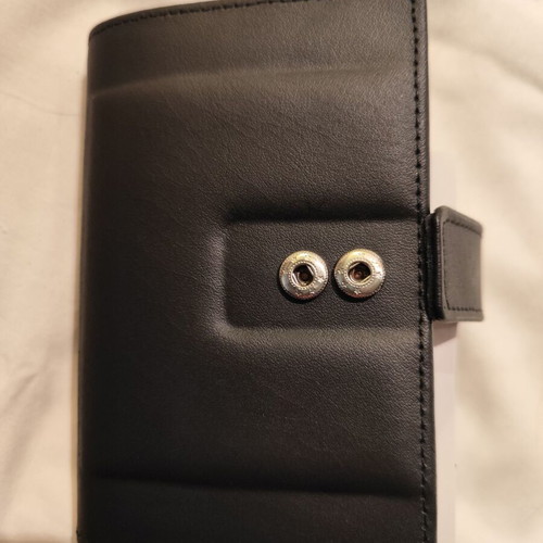 TCM Pocket Personal Organiser Genuine Leather new, 10.5x14.5cm