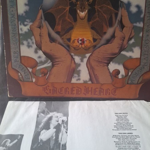 Dio Sacred Heart vinyl used, metal