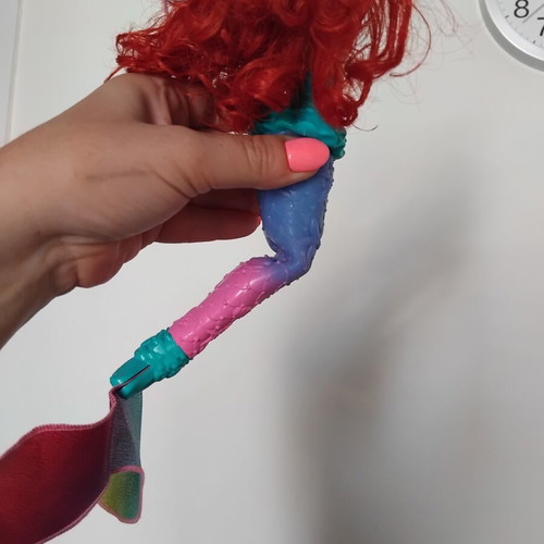 Disney Princess Swim & Splash Ariel doll like new, Mattel HPD43