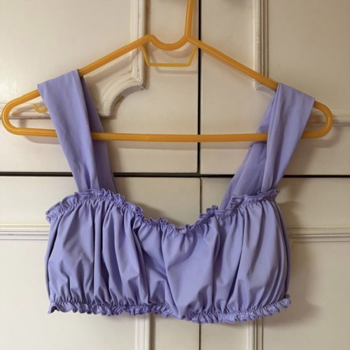 H&M Lilac Bikini Top New, Size M 38 10