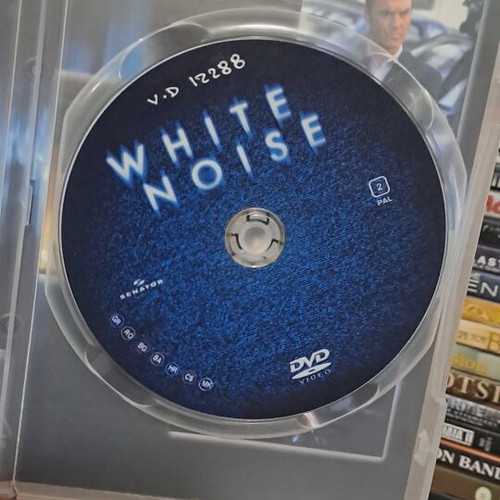 White Noise DVD with Greek subtitles, adventure thriller