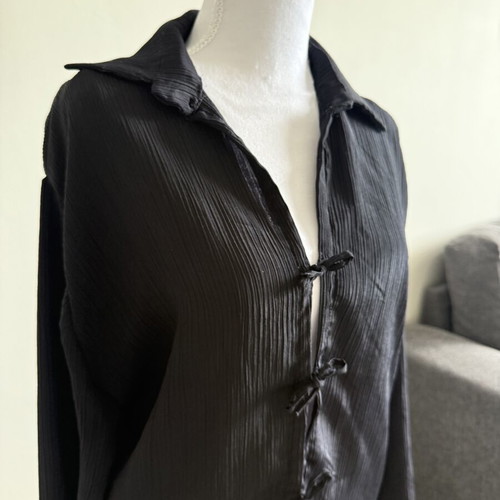 Issey Miyake Pleats Please inspired shirt used, oversize loose fit