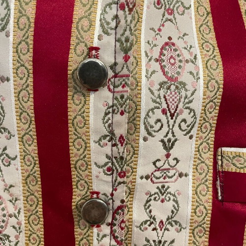 Vintage brocade waistcoat 80s like new, size M 38 10