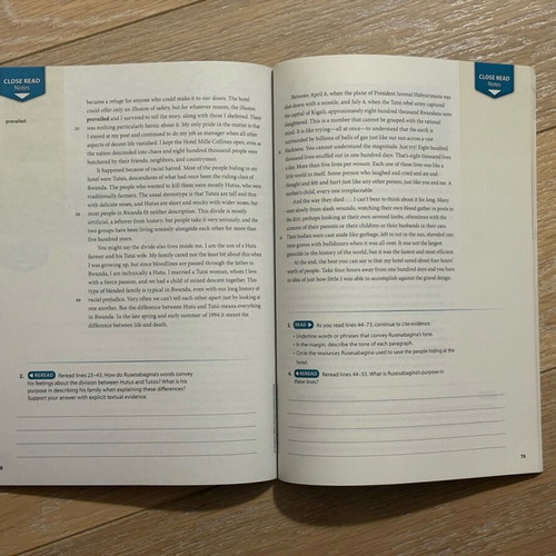 Close Reader Grade 9 book new, Houghton Mifflin Harcourt