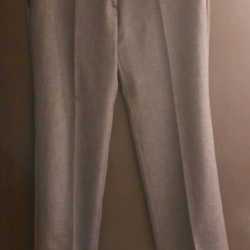 Women's suit new, blazer and pants, gray-black, size 48 or L