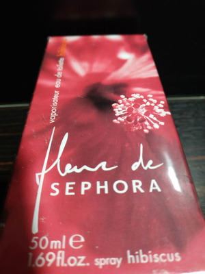 Fleur de Sephora Eau de Toilette 50ml new with hibiscus scent