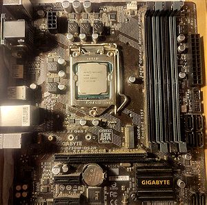 motherboard και cpu pentium g4600