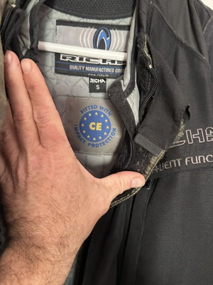 Richa motorcycle jacket small used with air vent function