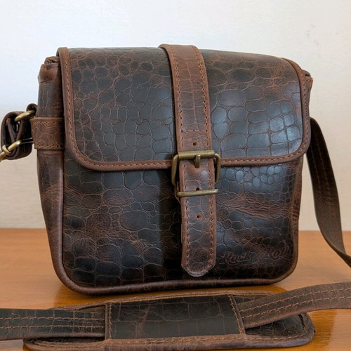 Rock & Roll leather camera bag used