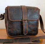 Rock & Roll leather camera bag used