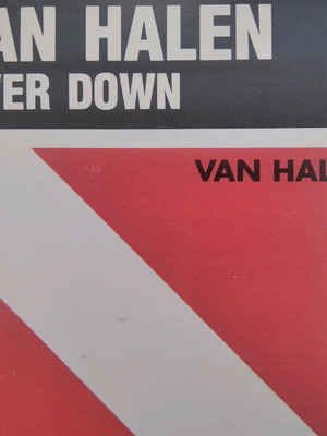 Van Halen Diver Down cassette used, rock