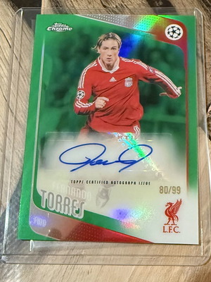 Fernando Torres Certified Autograph Card /99