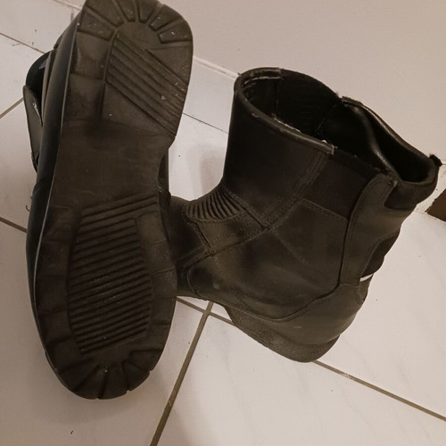 Dainese motorcycle boots, black, size 42
