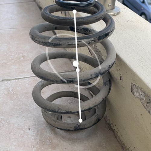 BMW E36 rear spring OEM like new