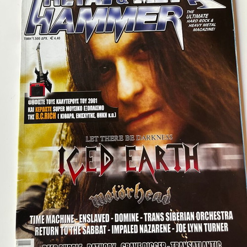 Metal Hammer & Heavy Metal Magazine Issue 204 December 2001 used