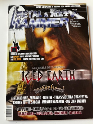 Metal Hammer & Heavy Metal Magazine Issue 204 December 2001 used