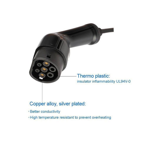 EV charging cable Schuko - Type 2 5m ANDAIIC EE1650K new