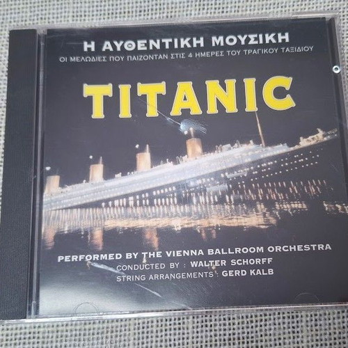 Vienna Ballroom Orchestra Titanic CD като нов