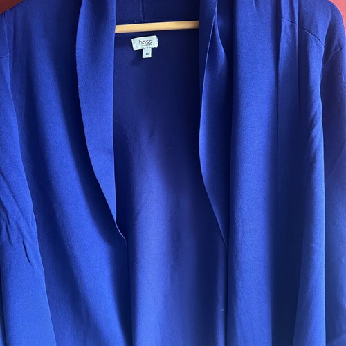 Hoss Intropia cardigan blue like new, size M