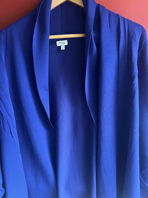Hoss Intropia cardigan blue like new, size M