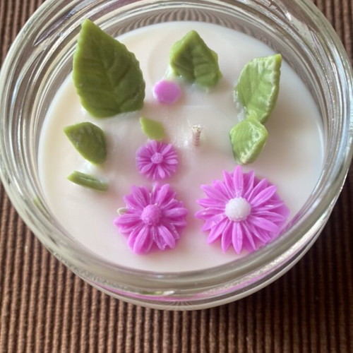 Soy Wax Candle in Jar with Vanilla Scent, New