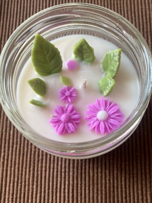 Soy Wax Candle in Jar with Vanilla Scent, New