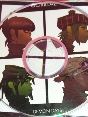 Gorillaz Demon Days CD used, rock